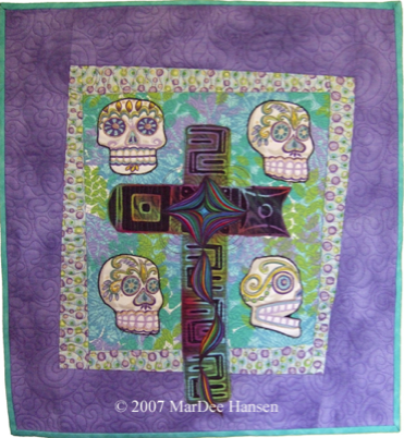 day of dead quilt
