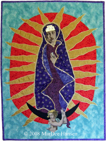 our lady of guadalupe quilt